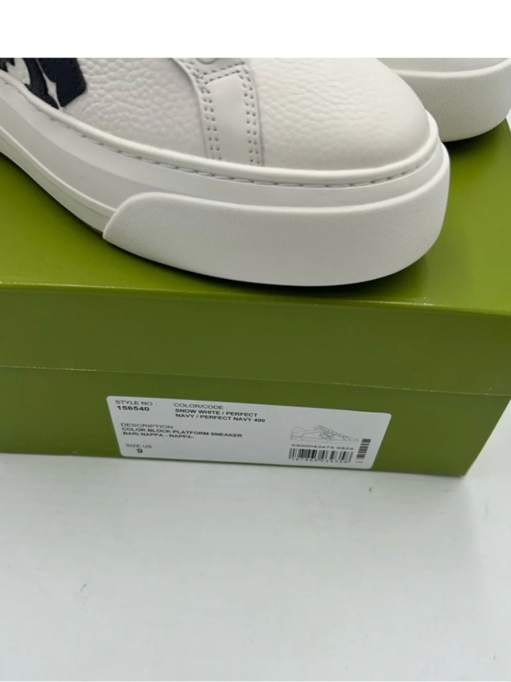TORY BURCH platform sneaker size 9